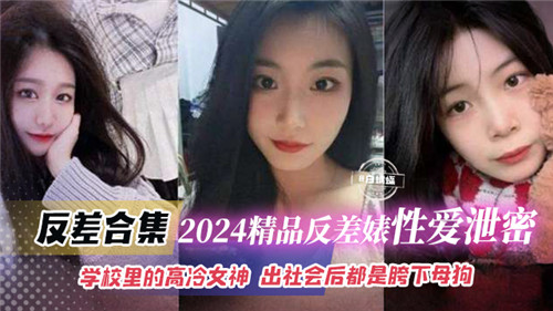 2024泄密合集：高冷女神沦陷为骚母狗，爆操内射无码